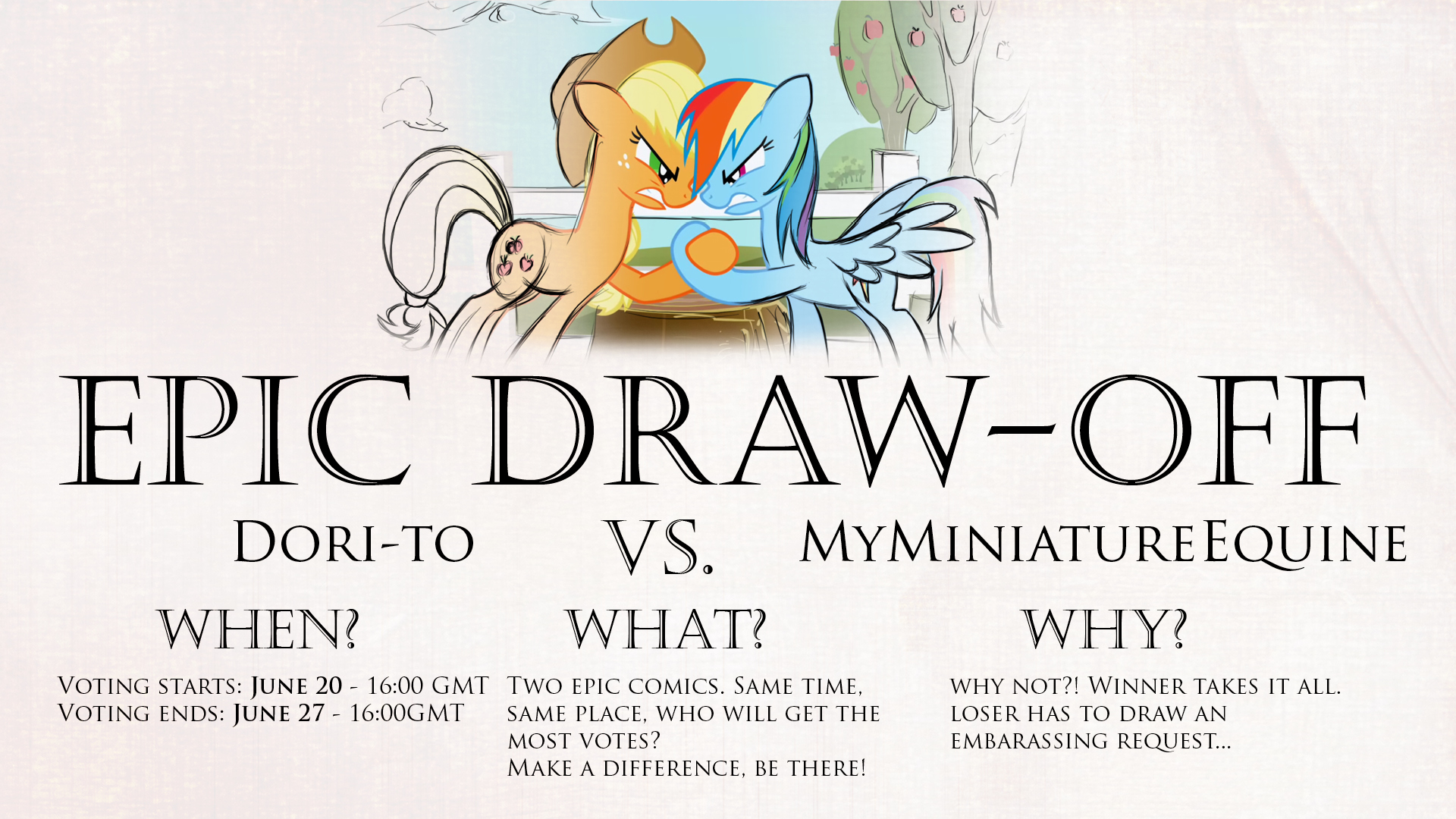 Epic Draw-Off Poster (EDIT AGAIN)