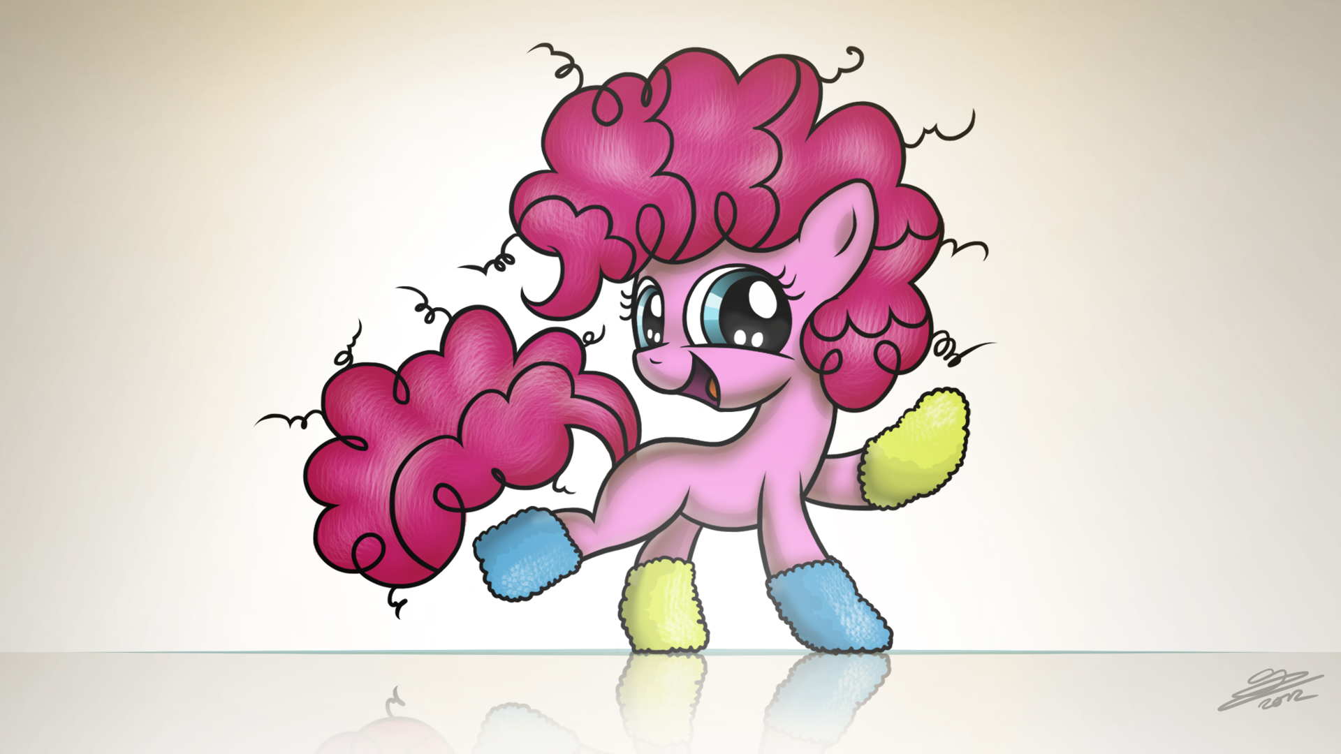 Filly Pinkie says thank you!