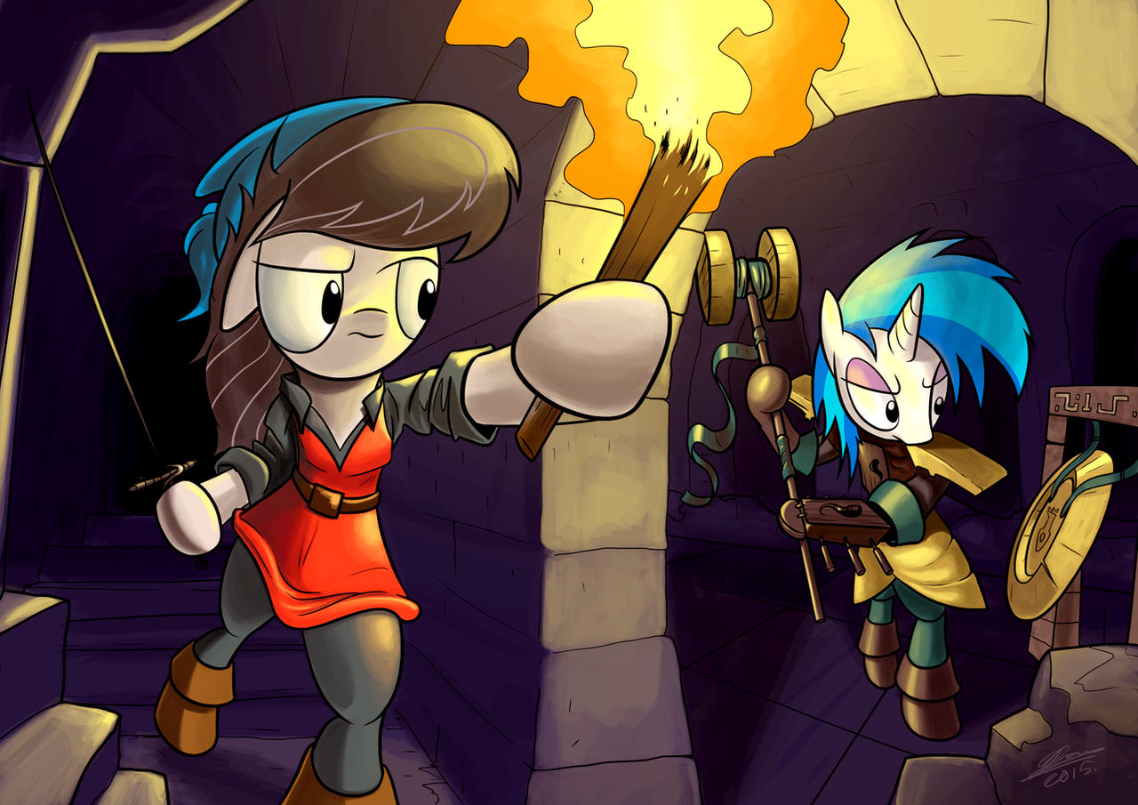 Commission - Crypt Of The Necrodancer by Dori-to