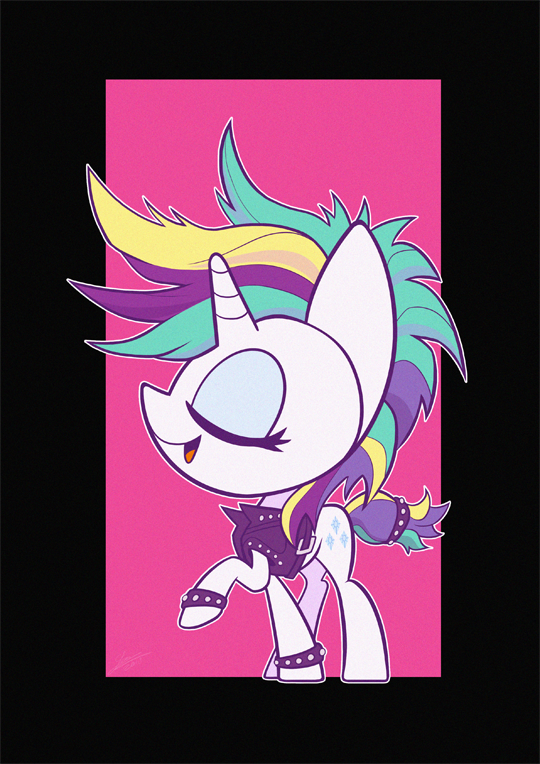 Chibi Punk Rarity