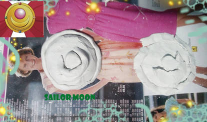 Sailor Moon brooch WIP