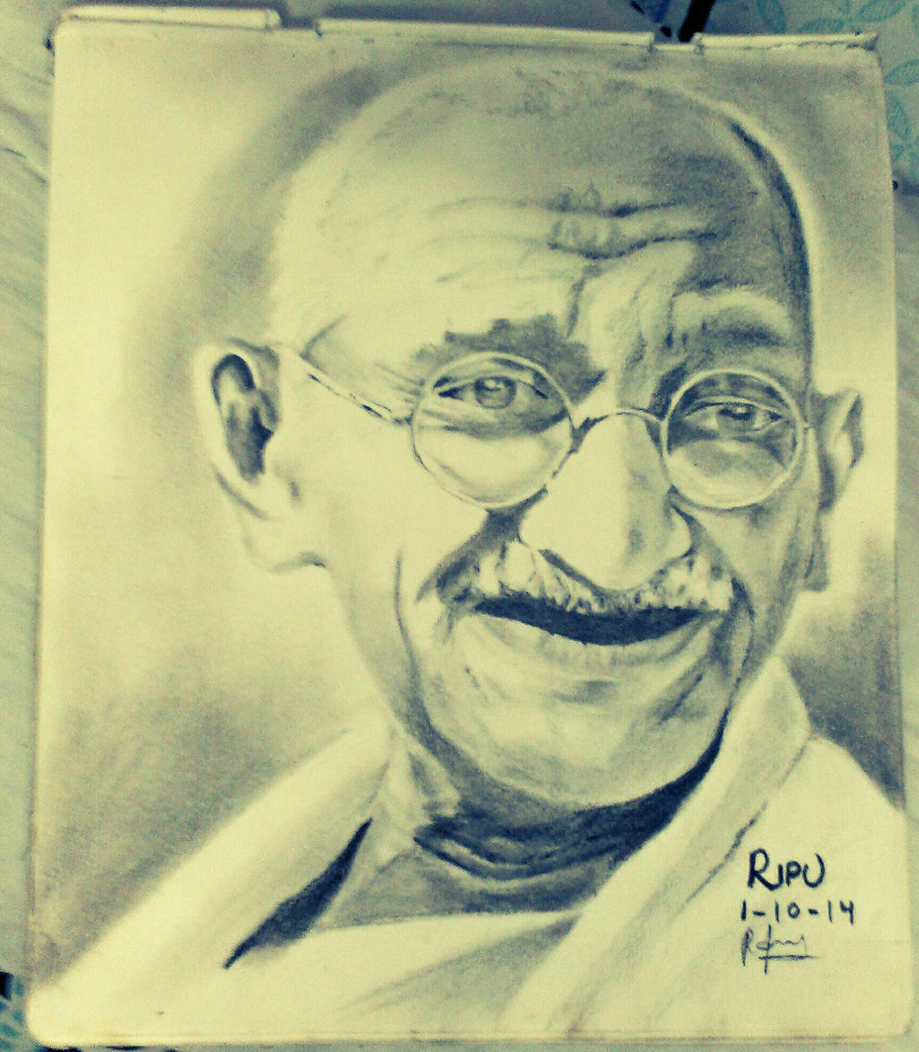 Mahatma Gandhi Graphite Pencil Sketch By Damangogna On Deviantart Mahatma Gandhi Graphite Pencil Sketch By Damangogna On Deviantart