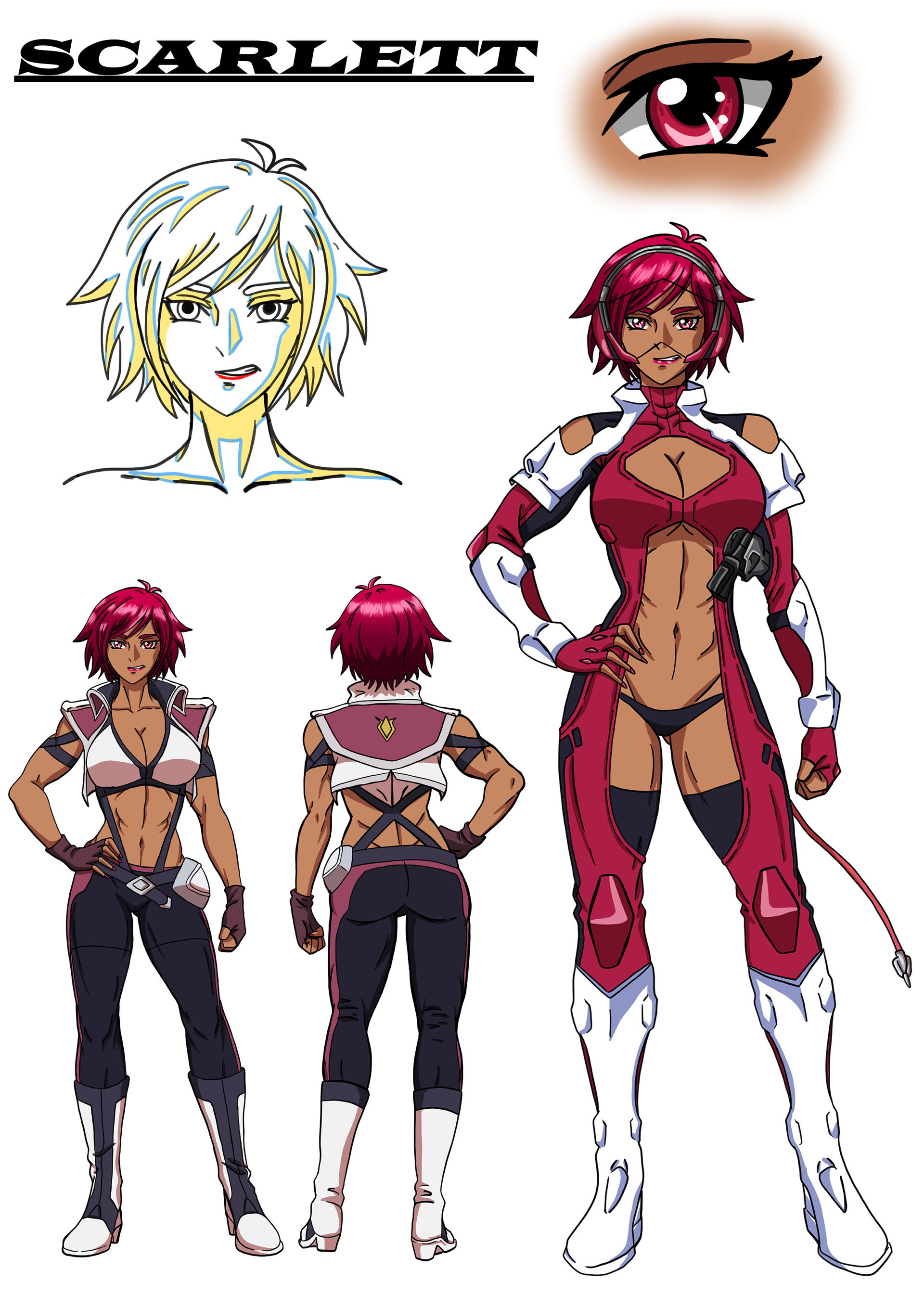 Cross Ange The Glitch In The System Scarlett By Raggylad98 On Deviantart