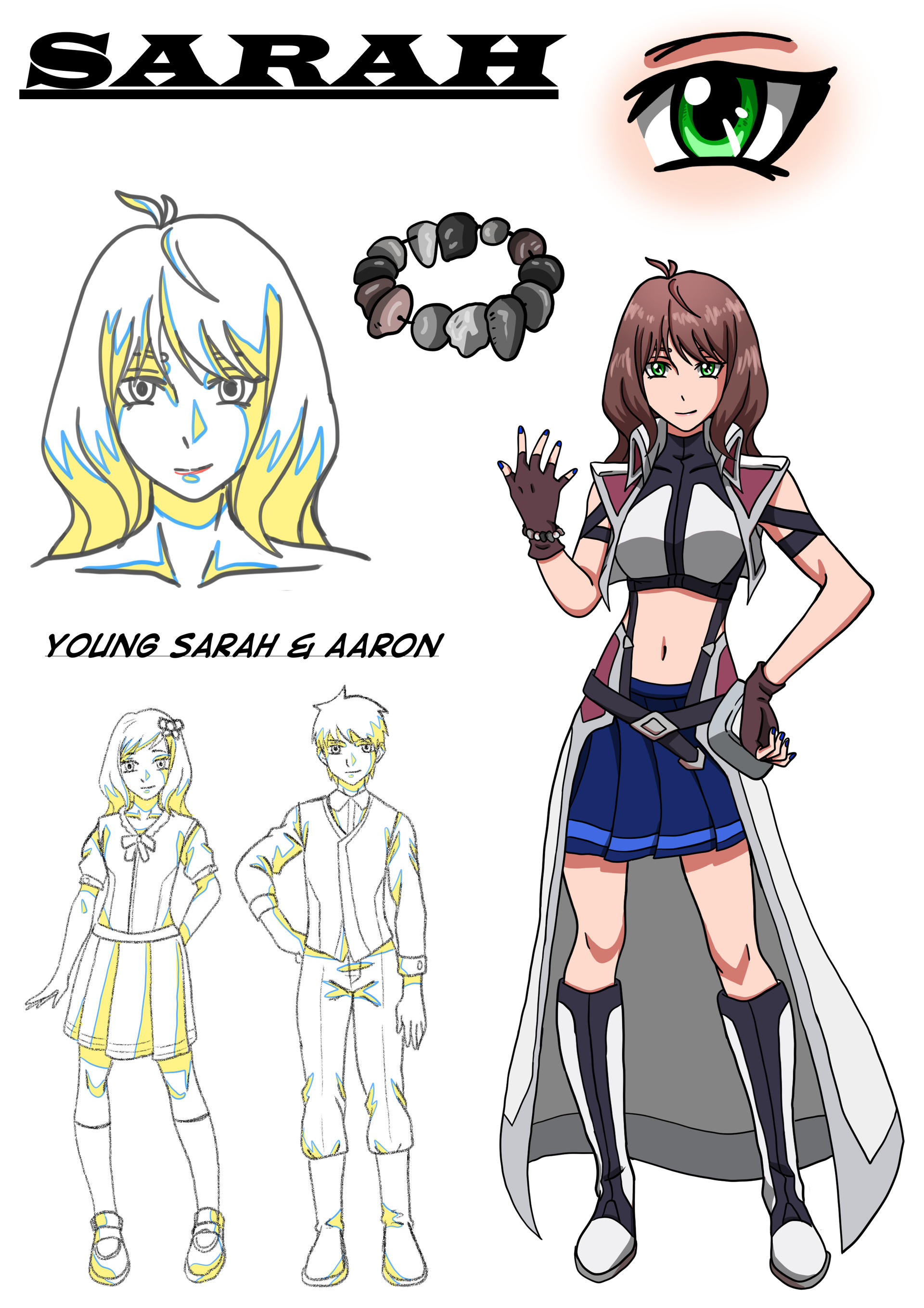 CROSS ANGE: THE GLITCH IN THE SYSTEM. Scarlett. by Raggylad98 on
