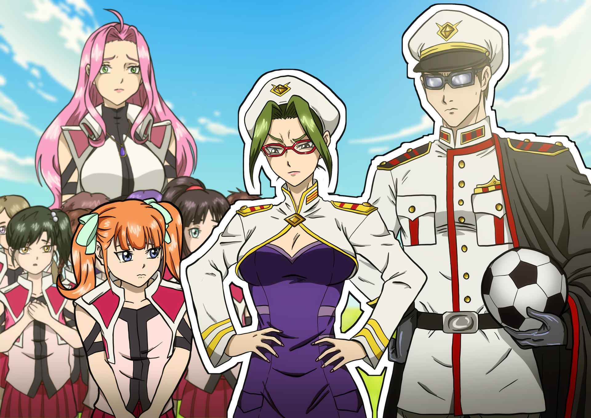 Cross Ange: All Scarlett's Outfits. by Raggylad98 on DeviantArt