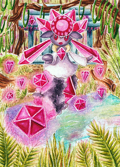 ACEO Diamond Storm