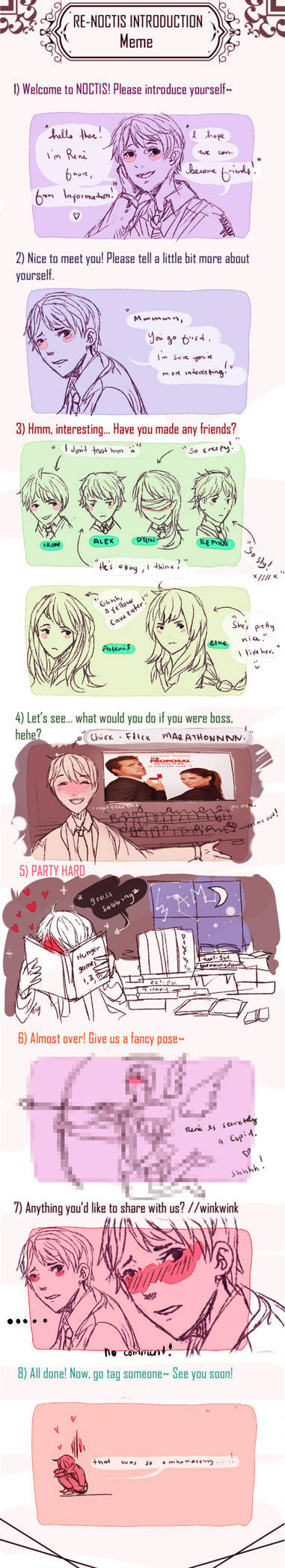 {RN} Intro Meme - CHILL OUT RENE by tanaw