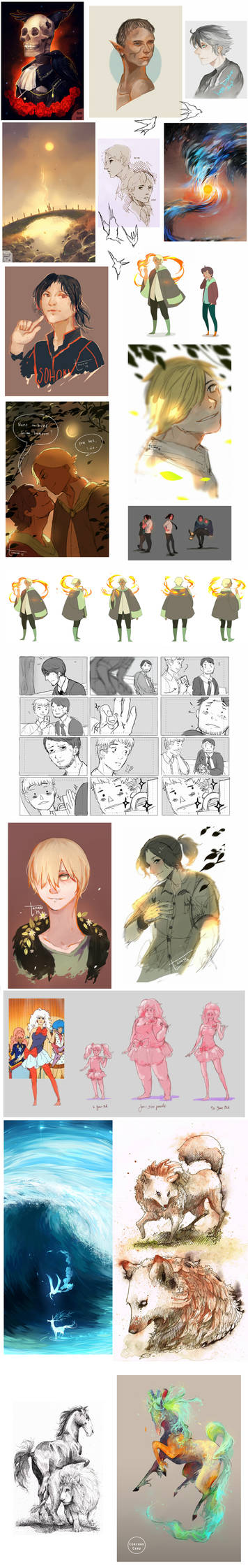 Wow First Art Dump by tanaw