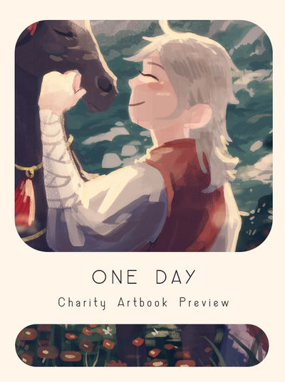 A Day Artbook Preview by tanaw
