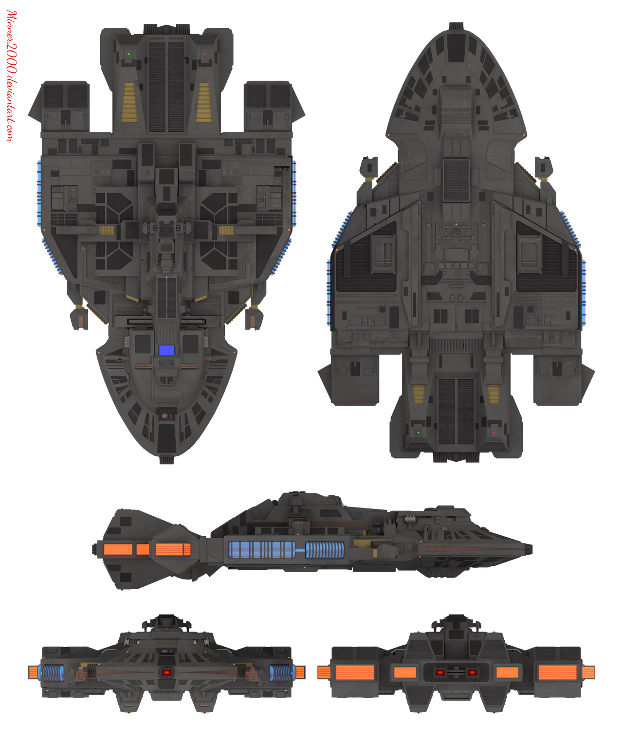 Condor Class (Maquis Raider Type 4) Orthos by minner2000 on DeviantArt