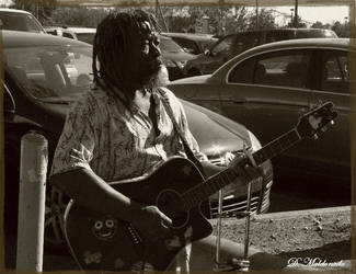 Street Performer Guitarist