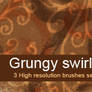 Grungy swirls brushes