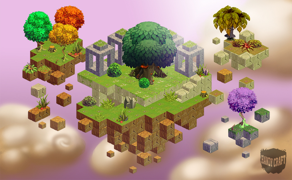 HandyCraft - Forest Pack v.01 by ARTCADEV