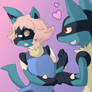 Lucario :: Transformation :: Maylene