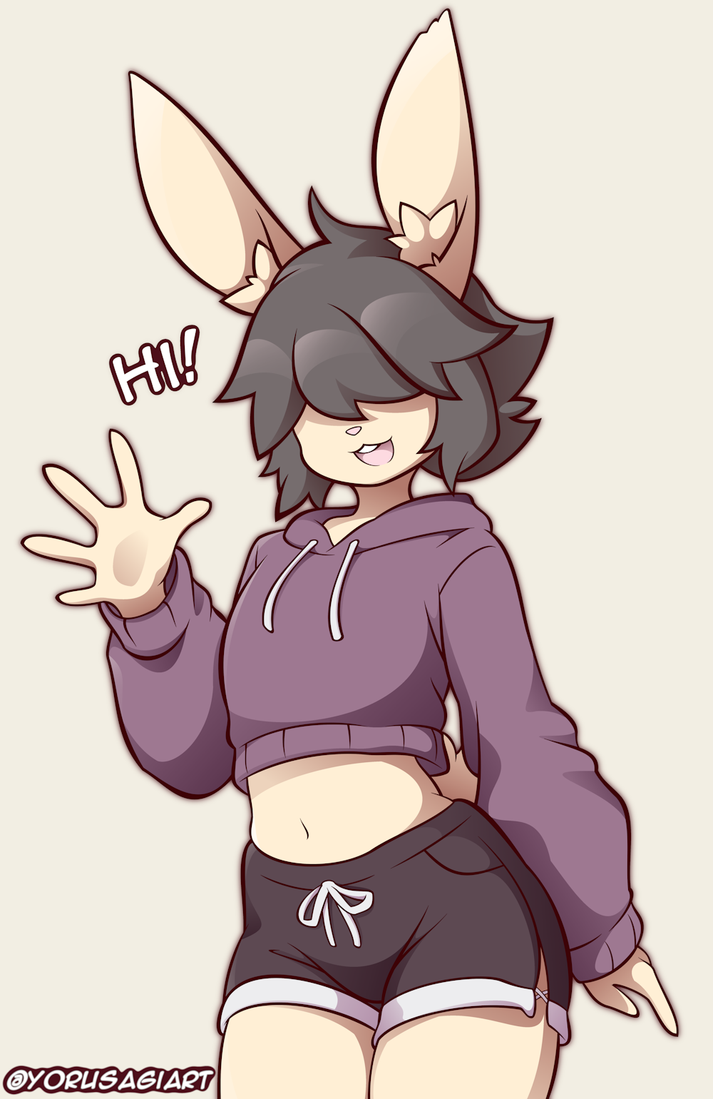 Female Rabbit Oc New Bunny OC by Lornext on DeviantArt