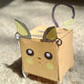 Raichu Papercraft Cube