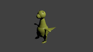 Dinosaur? (First Model in Blender)