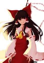 Hakurei Reimu (redraw)