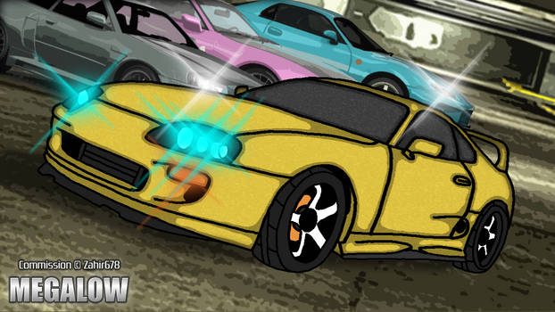 Yakito's Modded Supra! (Commission For Zahir678)