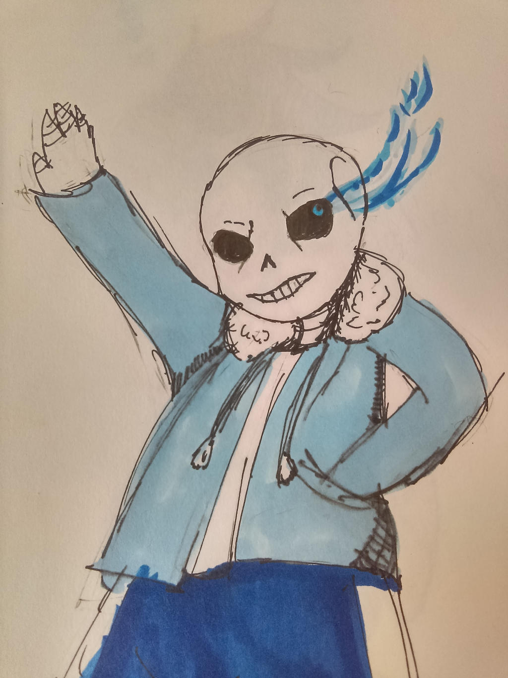 Therapy sketch 2- Sans 