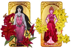 Queen and Princess Cards