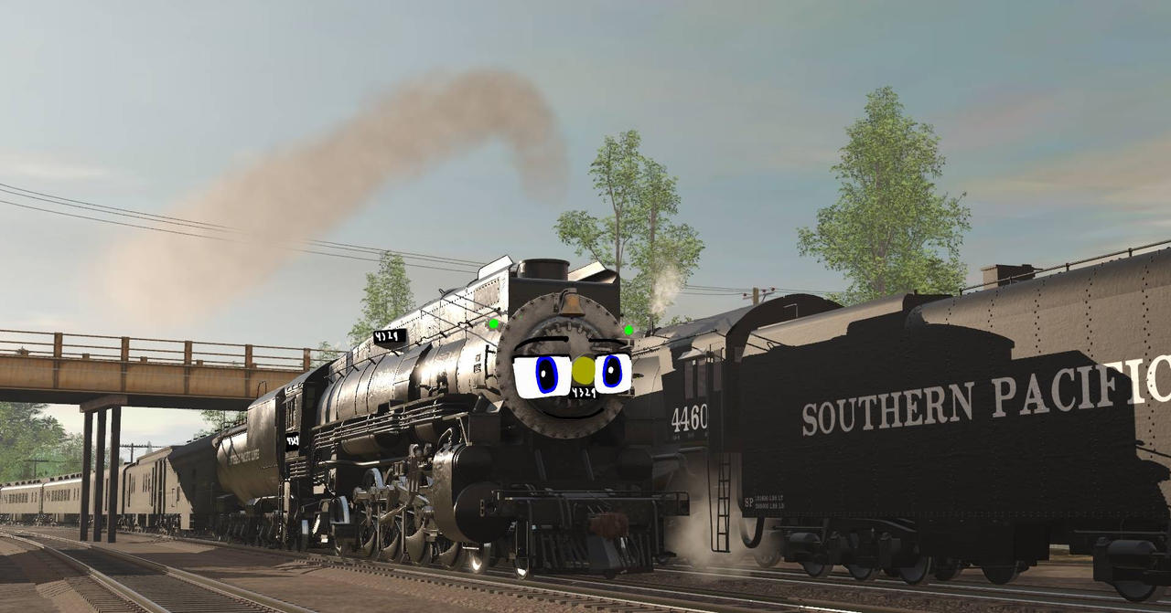 Deviantart Sp Train Me pulling a passenger train by sp-mt3-mountain-boy on DeviantArt