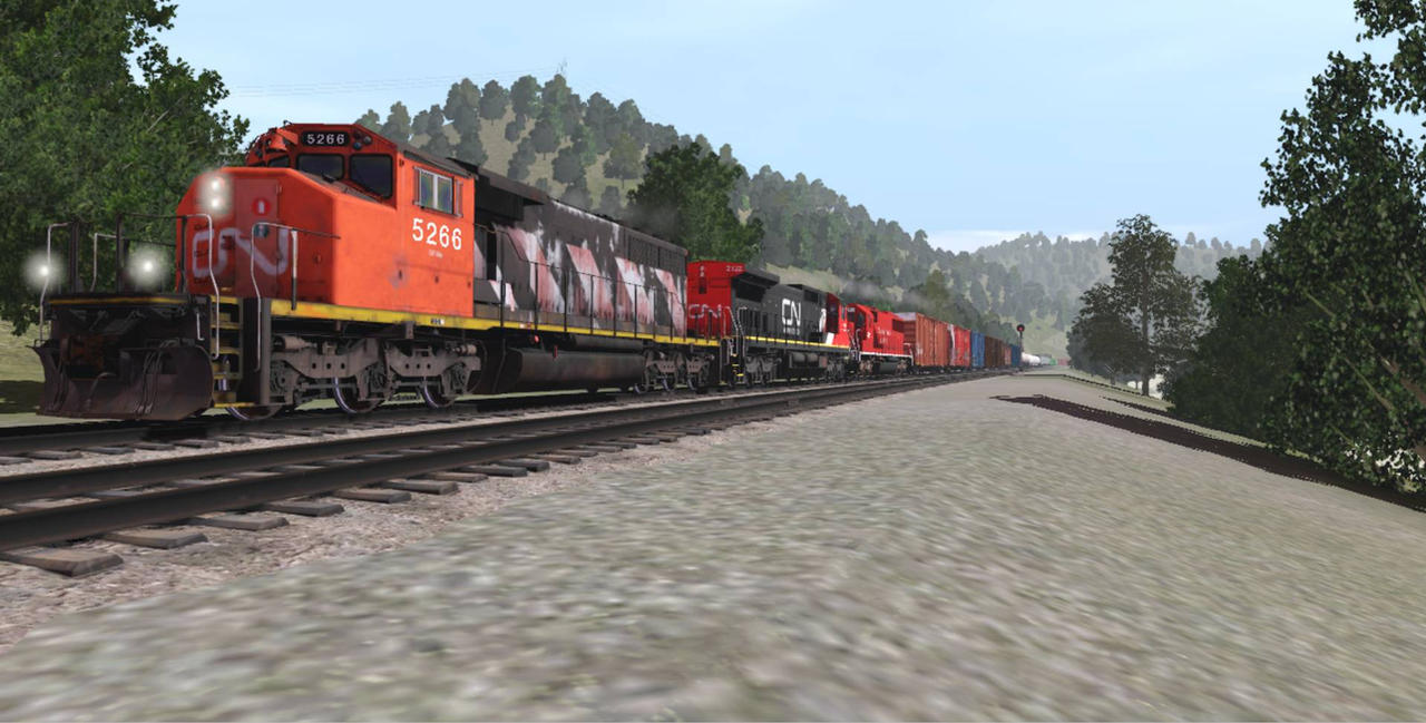 Deviantart Sp Train Mike with his freight train on the WJPRR by sp-mt3-mountain-boy on ...