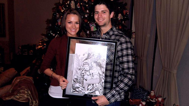 James, Shantel and the art by IbraimRoberson on DeviantArt