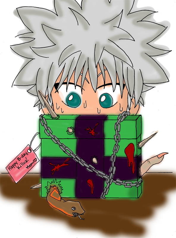 Happy B-day, Killua  Love, Mom