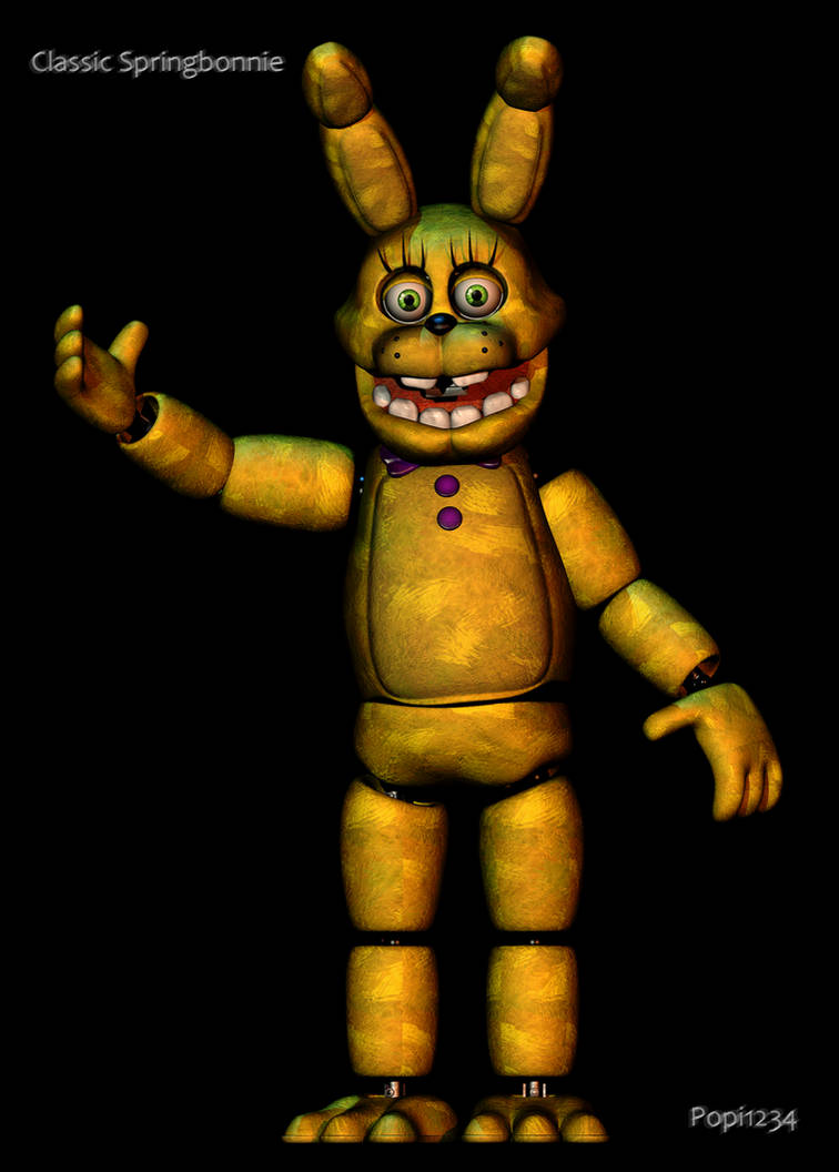 Classic Springbonnie by StashWorkshop on DeviantArt