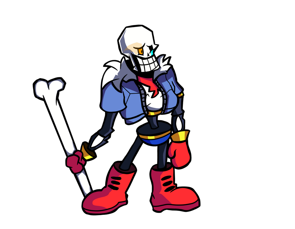 Distressed Papyrus Disbelief Papyrus Phase 1 by TheGreatestSkeleton on DeviantArt