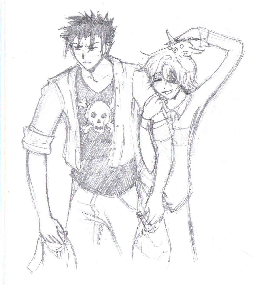 Kurogane and Fai go Shopping