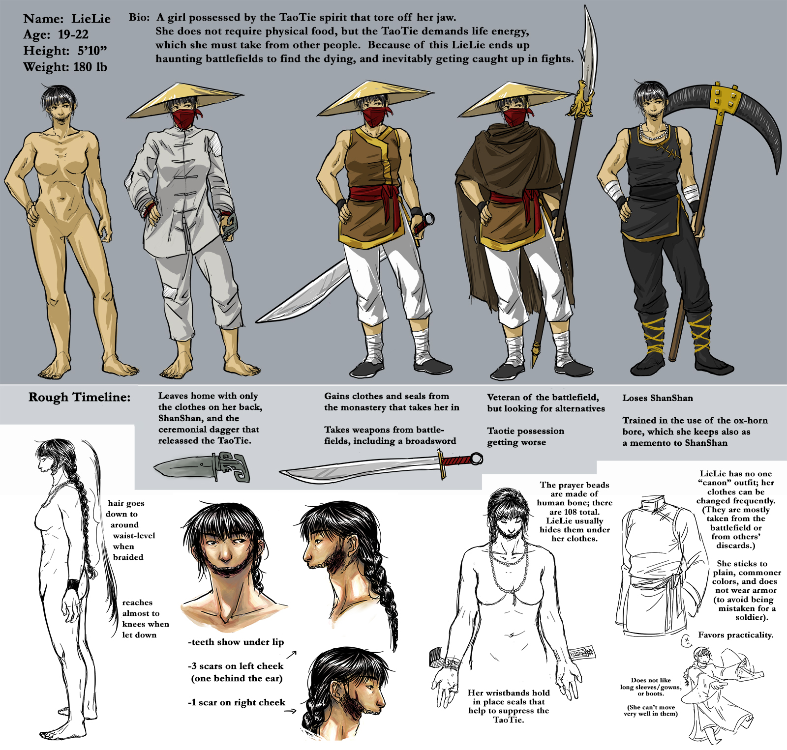 LieLie Reference Sheet