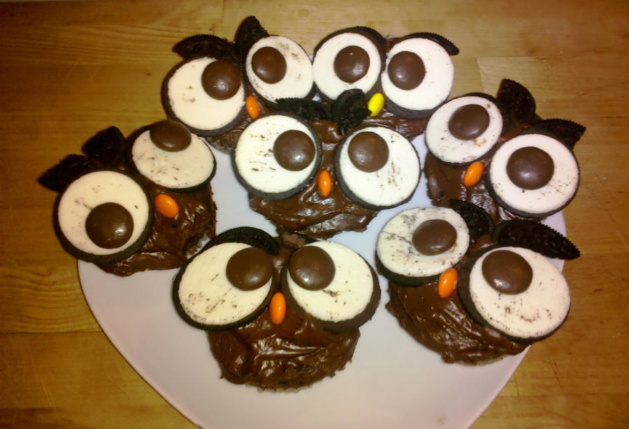 Owl Cupcakes