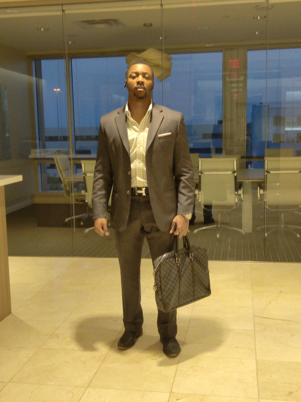 Vaughn Bell Businessman Male Model in Office Space by dm25bell