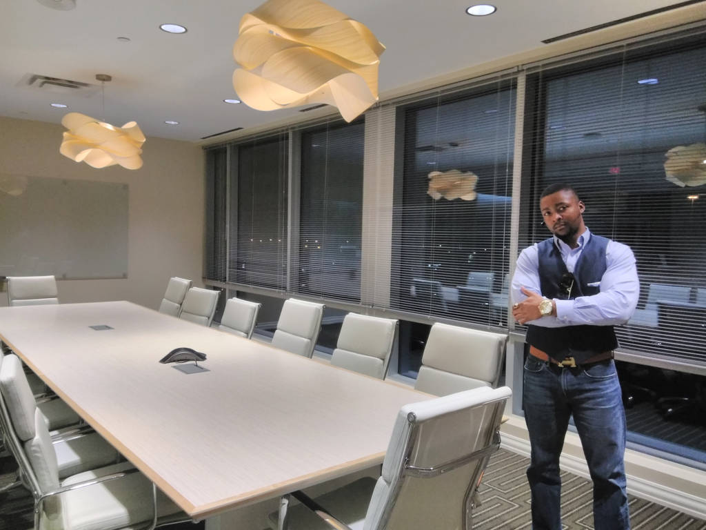 D'Vaughn Bell at New Office in Texas by dm25bell