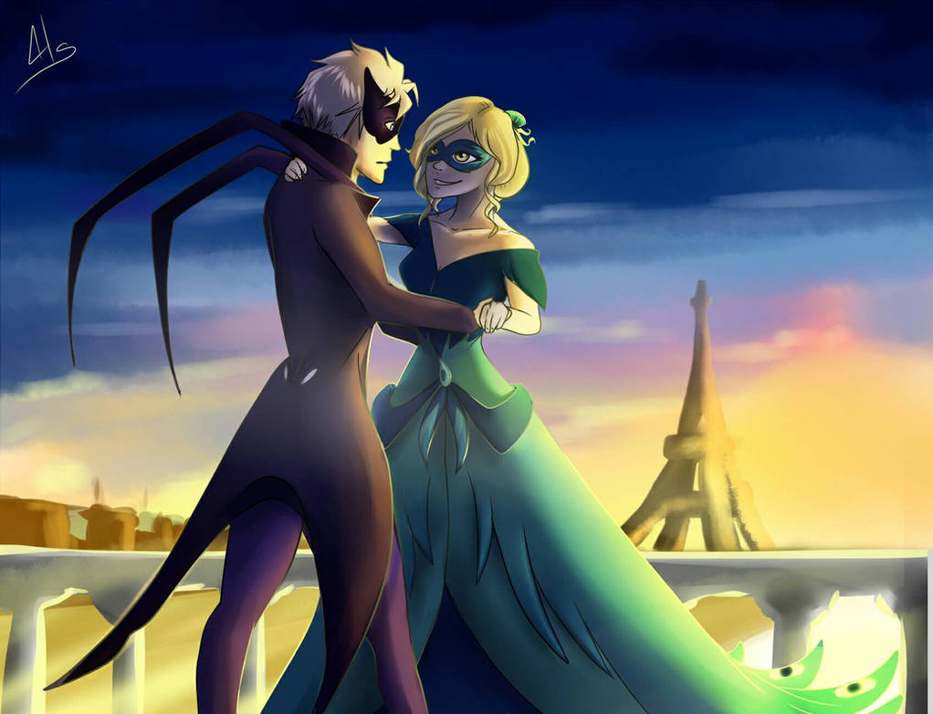 Gabriel Agreste With Lady Agreste By Ashtrall On Deviantart