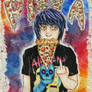 Danny Worsnop loves Pizza