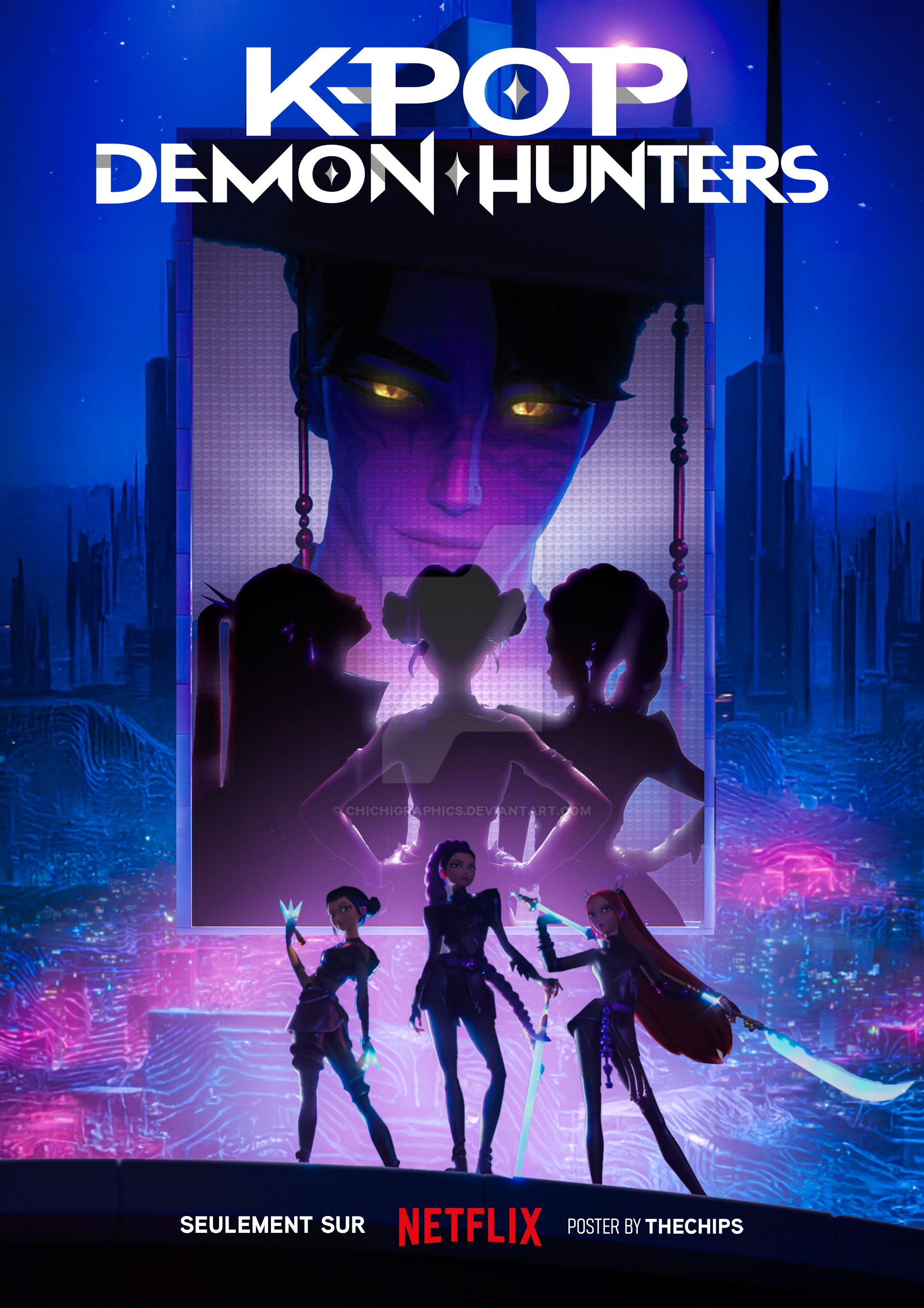 Kpop Demon Hunters - Poster by chichigraphics on DeviantArt