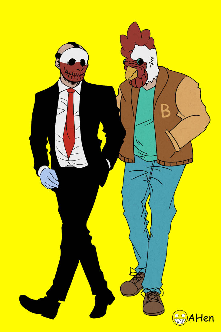 Payday 2 hotline miami pack фото 92