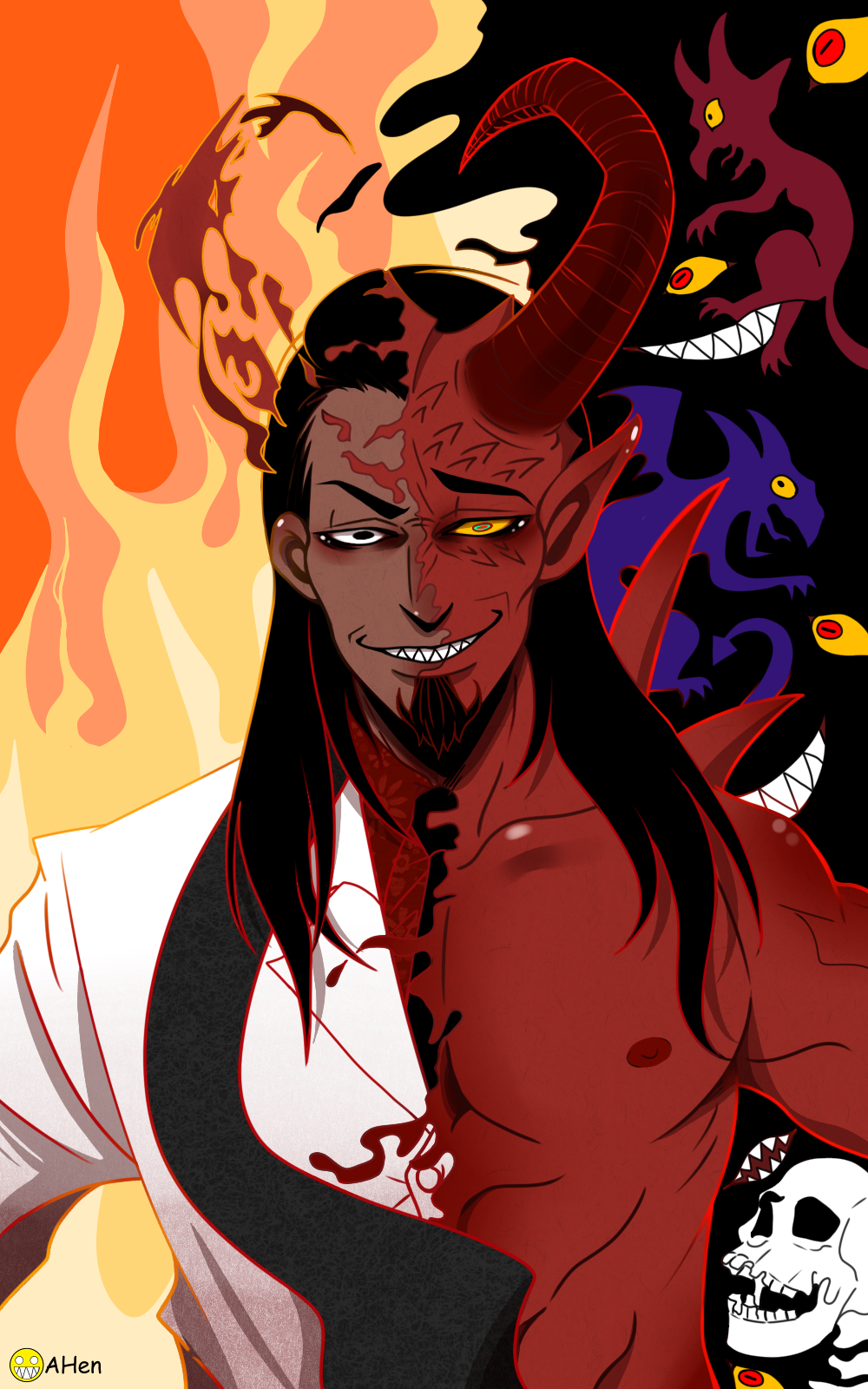 IN HELL OC-Lucifer THE DEMON LORD 00