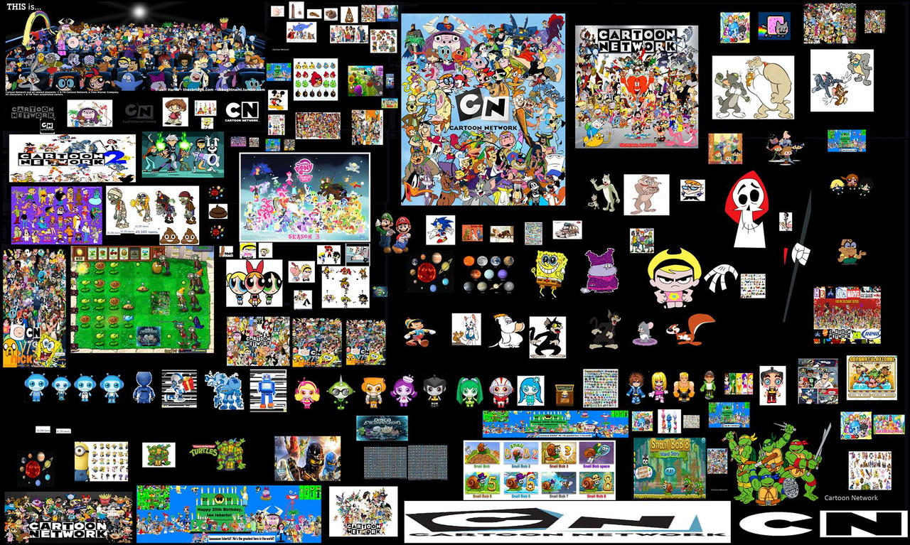 Cartoon-network 100 shows by julinhafidelis on DeviantArt