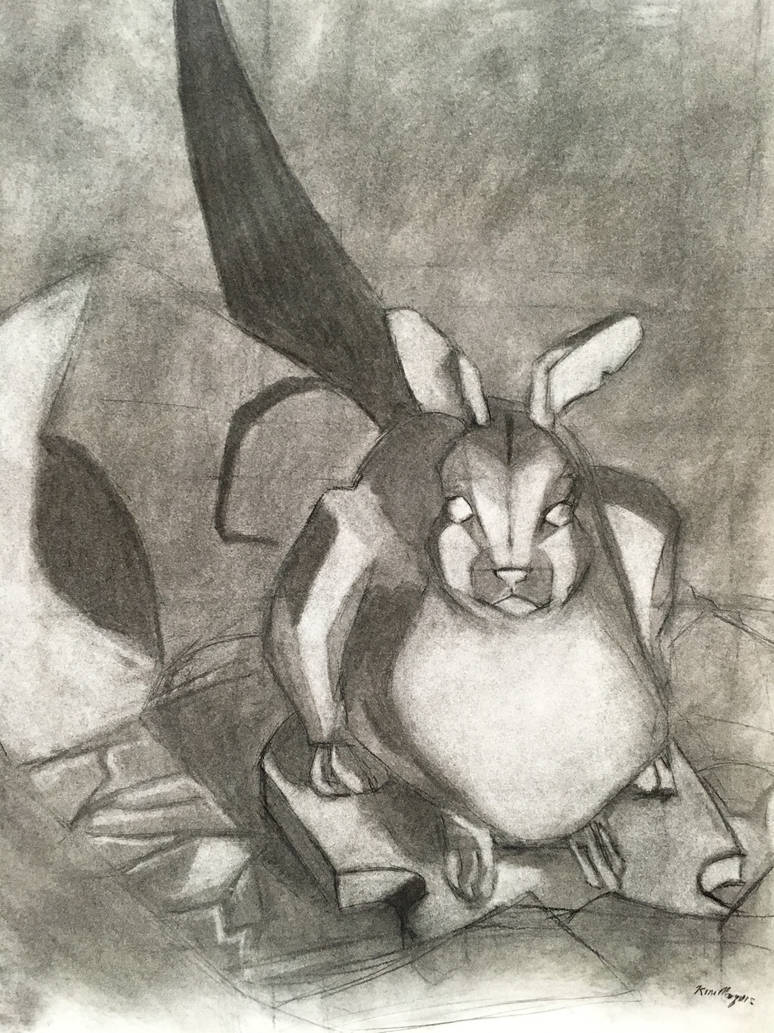 Still-Life Rabbit by kirstenmarquisart on DeviantArt