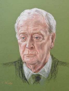 Michael Caine's portrait