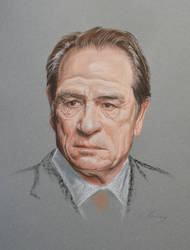 Tommy Lee Jones Portrait