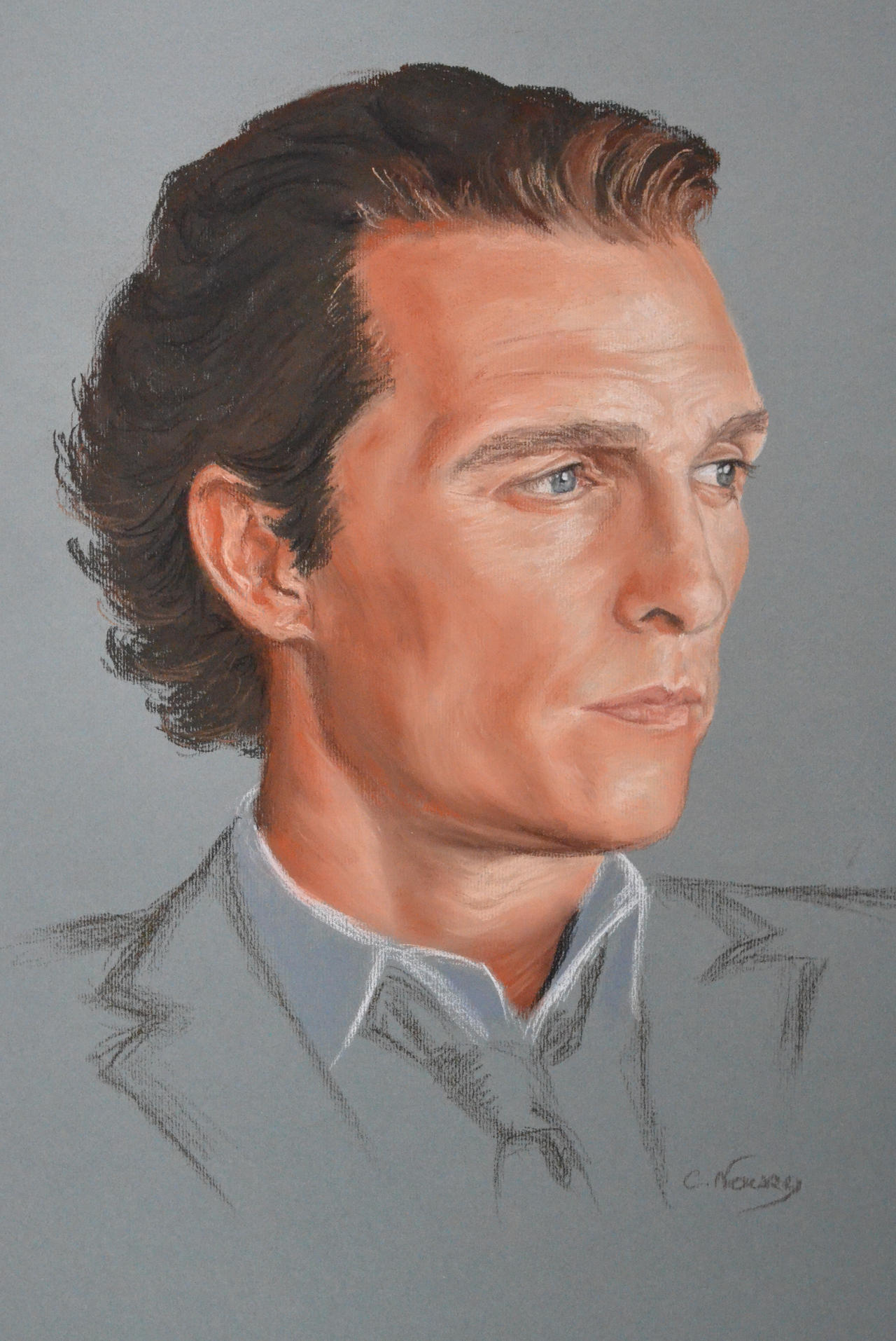 Matthew McConaughey's portrait 2