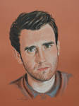 Matthew Lewis full portrait 'Heforshe' by Andromaque78