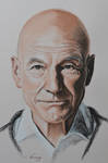 Patrick Stewart by Andromaque78