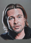 Brad Pitt by Andromaque78