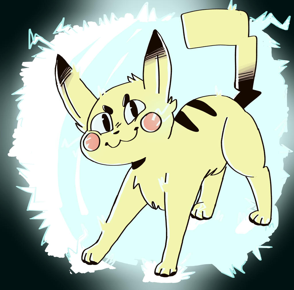 Pikachu Pokemon Fanart by SkittleKind on DeviantArt